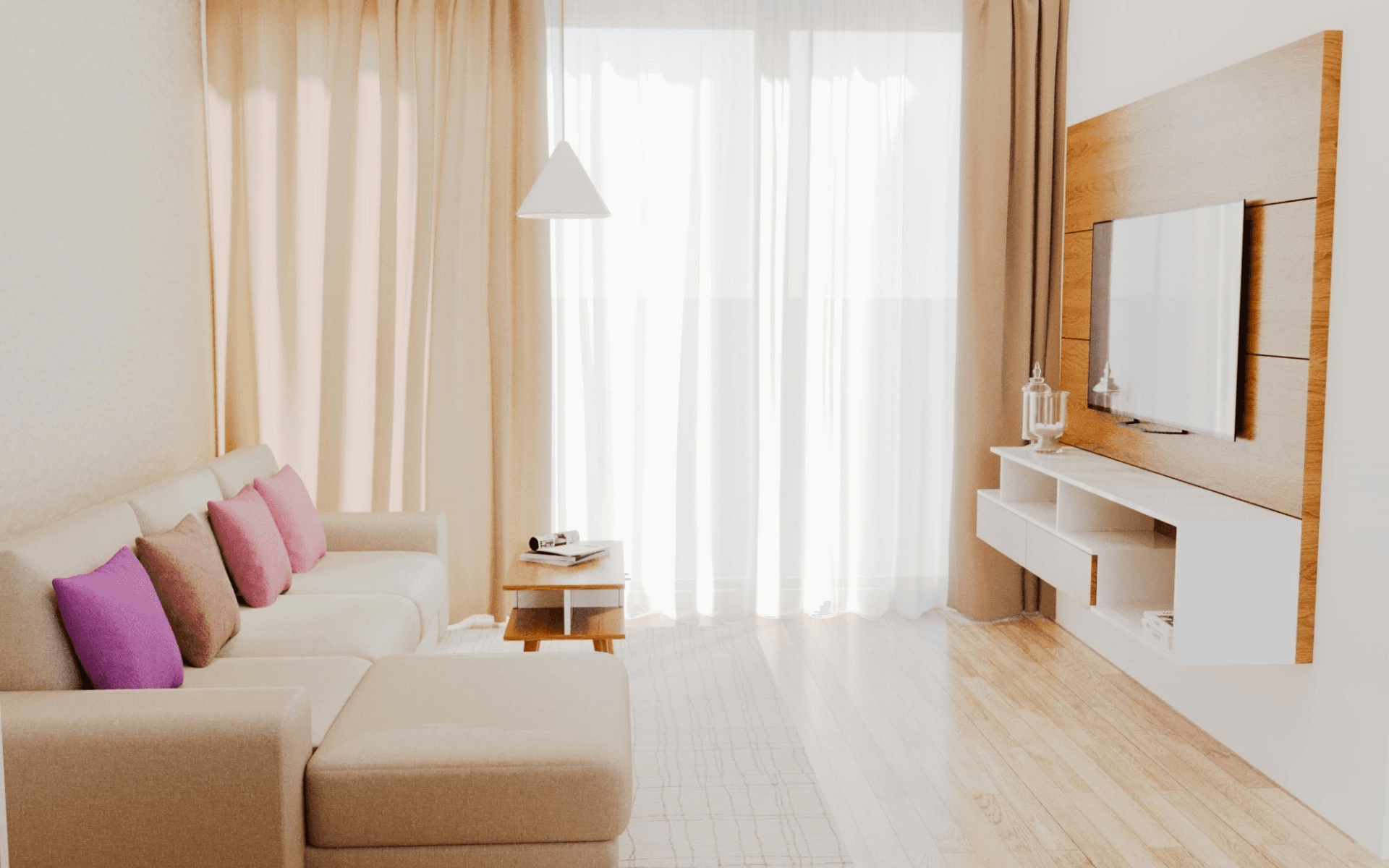 Compact Furnished Apartment - View 3