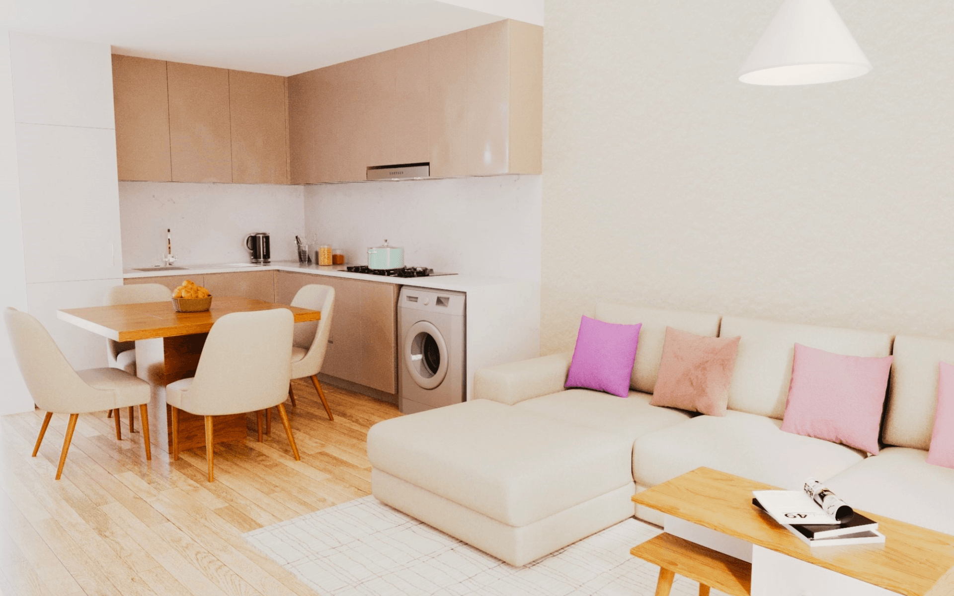 Compact Furnished Apartment - View 4