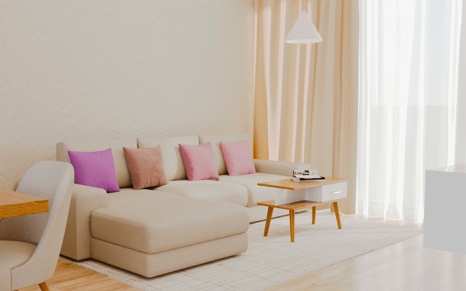 Compact Furnished Apartment - View 1