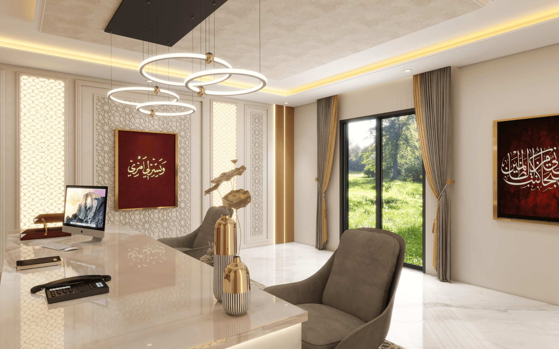 Minimal Corporate Office Design - View 4