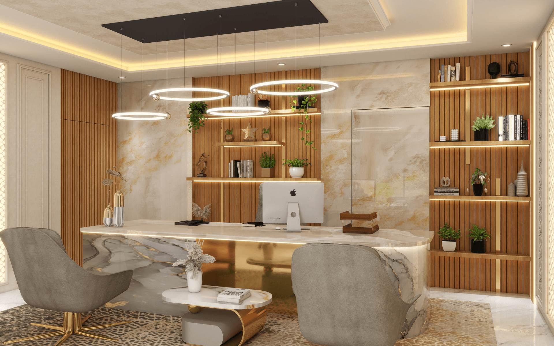 Minimal Corporate Office Design - View 3